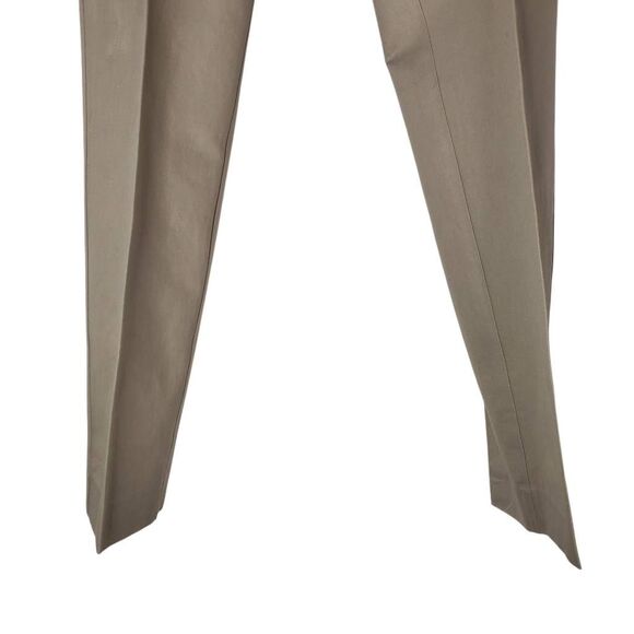 Calvin Klein Flat Front Straight Leg Slim Linen Blend Dress Pants Beige Sz 36x32 - Picture 3 of 13